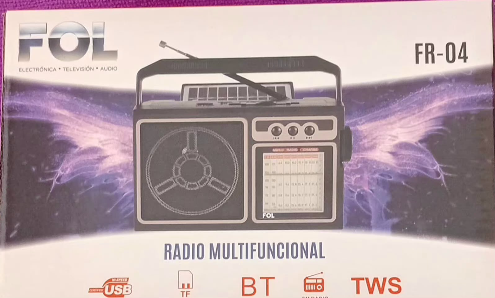 BOCINA RADIO MARCA FOL FR-04