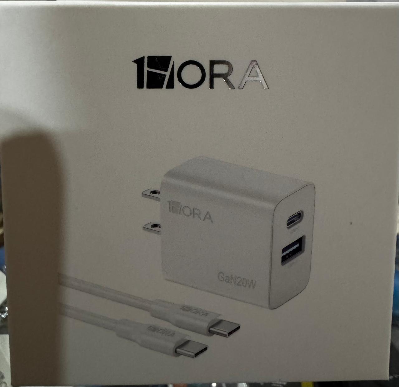CARGADOR COMPLETO  C A C  MARCA 1 HORA DUAL  20W  GAR162